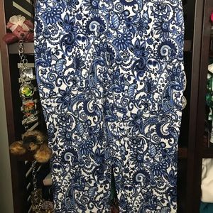 Issac Mizrahi 24-7 Stretch Ankle Pant 14P Like New